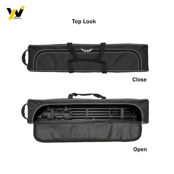 Trolley Bag For Porta Light | for 12 to 14 feet Stand | Grey Color | Wani India - Image 3